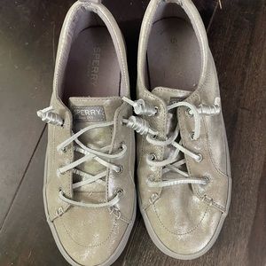 Sperry Crest Vibe Metallic Sneakers 7